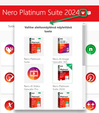 Nero-Start-Valitse-tuote-Kuvakaappaus-Suomalainen